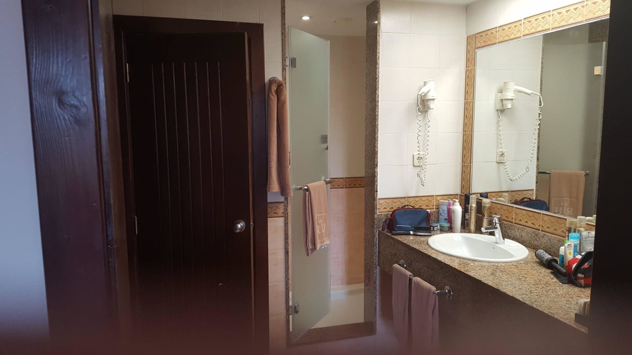 Nasszelle im Zimmer Hotel Riu Funana