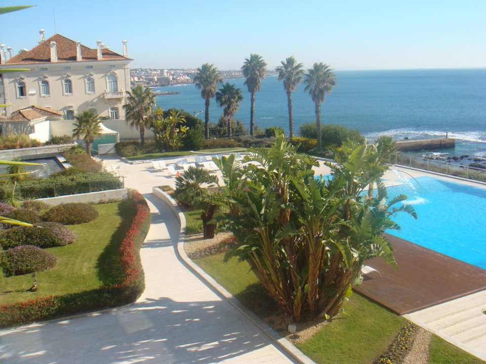 Auf die Terrasse Hotel Cascais Miragem