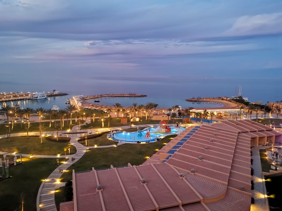 Ausblick Hilton Hurghada Plaza