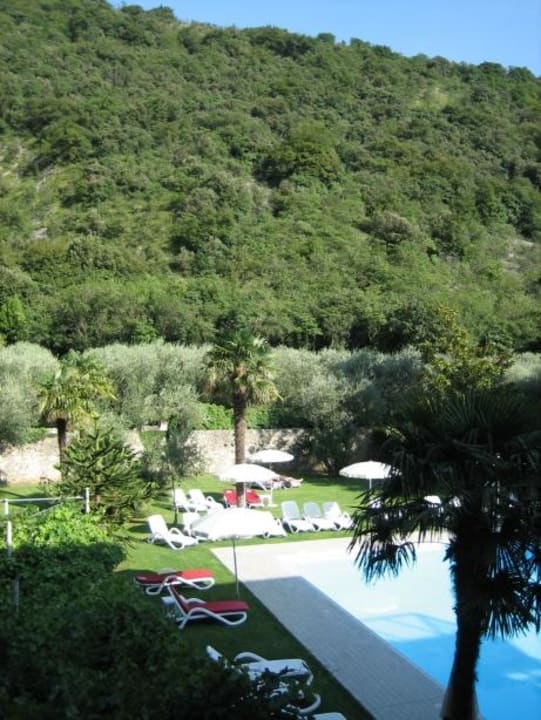 Vom Balkon in den Garten AktivHotel SantaLucia