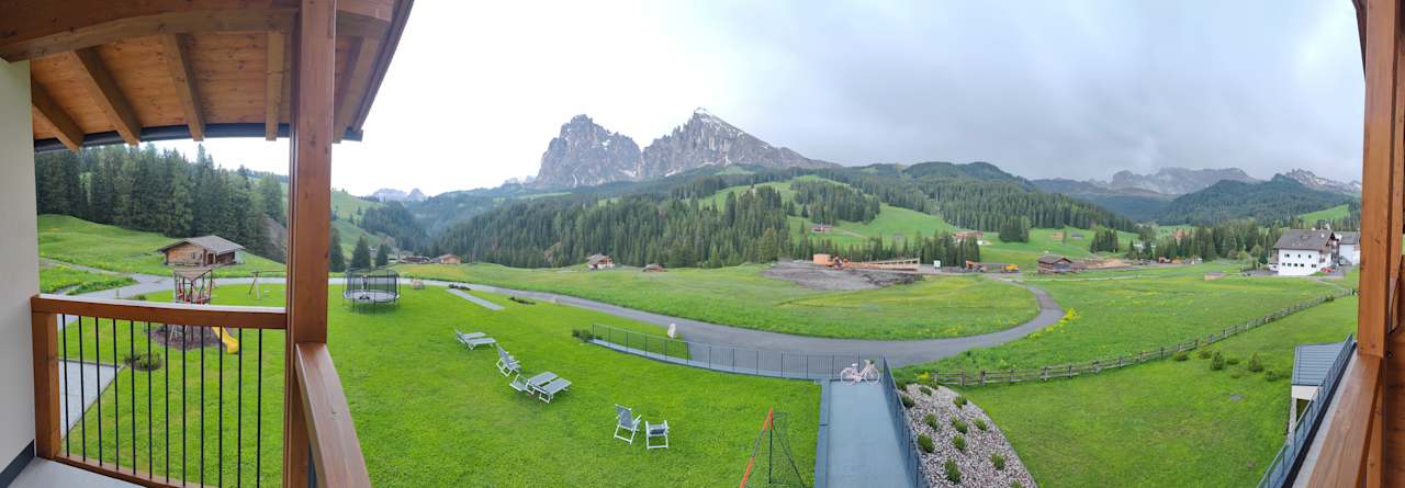 Ausblick Brunelle Seiser Alm Lodge