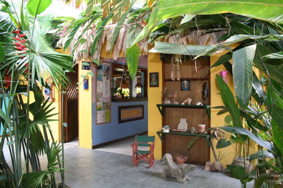 Eingangsbereich Hotel Cabinas Guarana