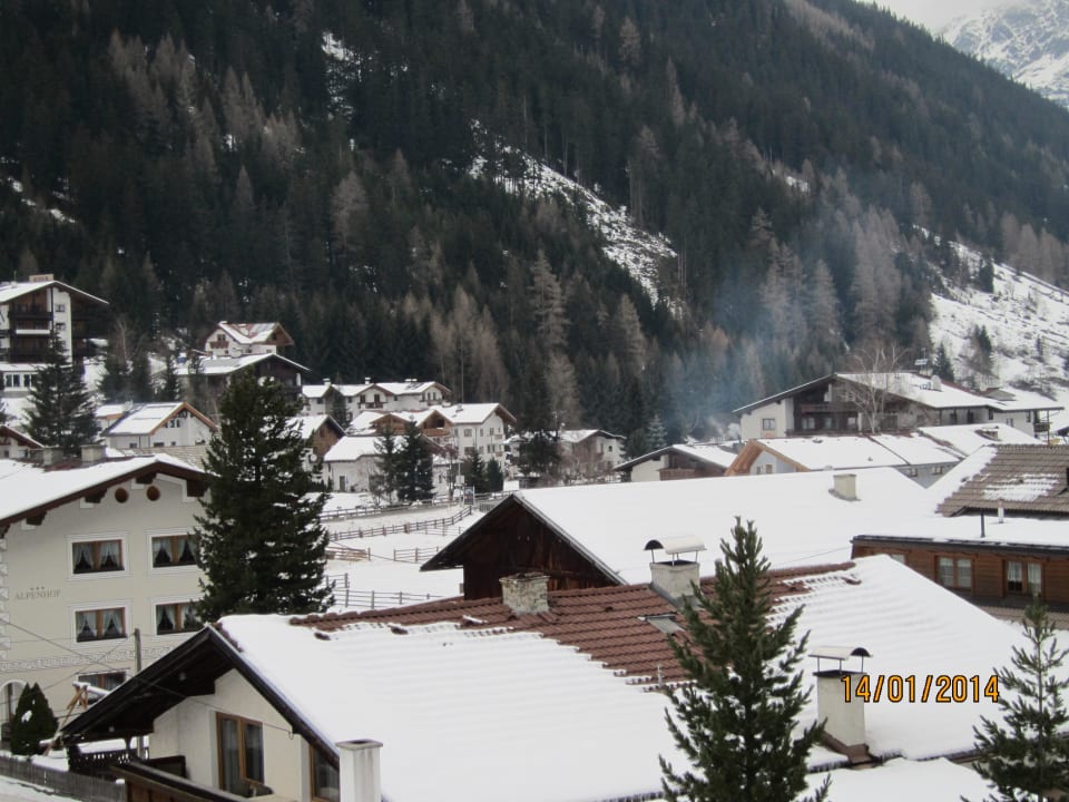 Ausblick vom Hotelzimmer aus Hotel Feichtner Hof