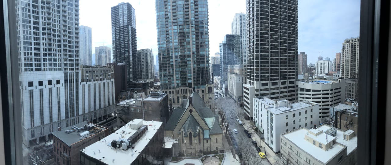 Ausblick Omni Chicago Hotel