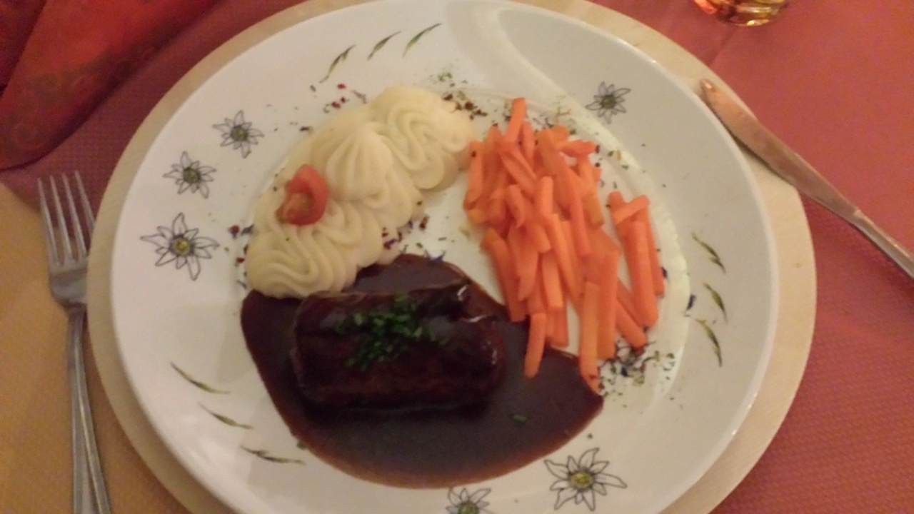 Hauptspeise 04.02.14 Hotel Minotel Madrisajoch
