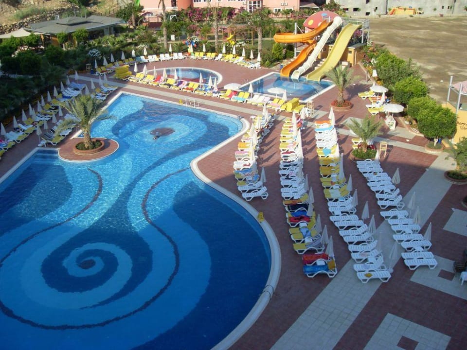 Die gesammte Poolanlage My Home Resort