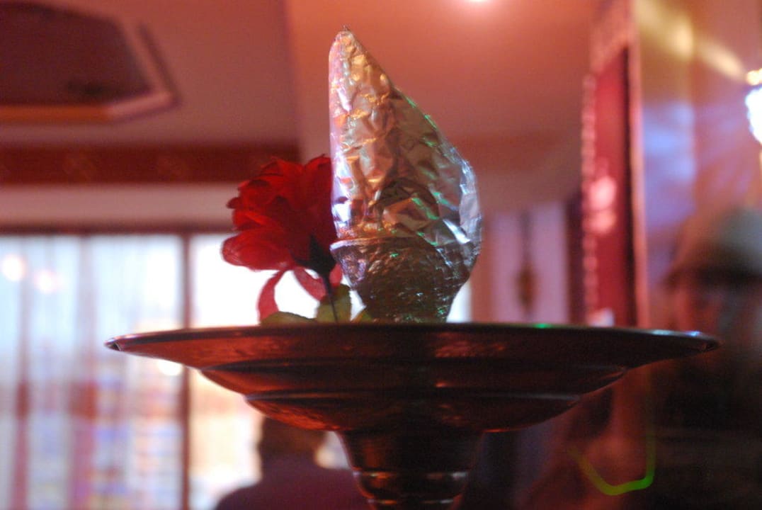 Shisha in der Shisha-Bar El Mouradi Club Kantaoui