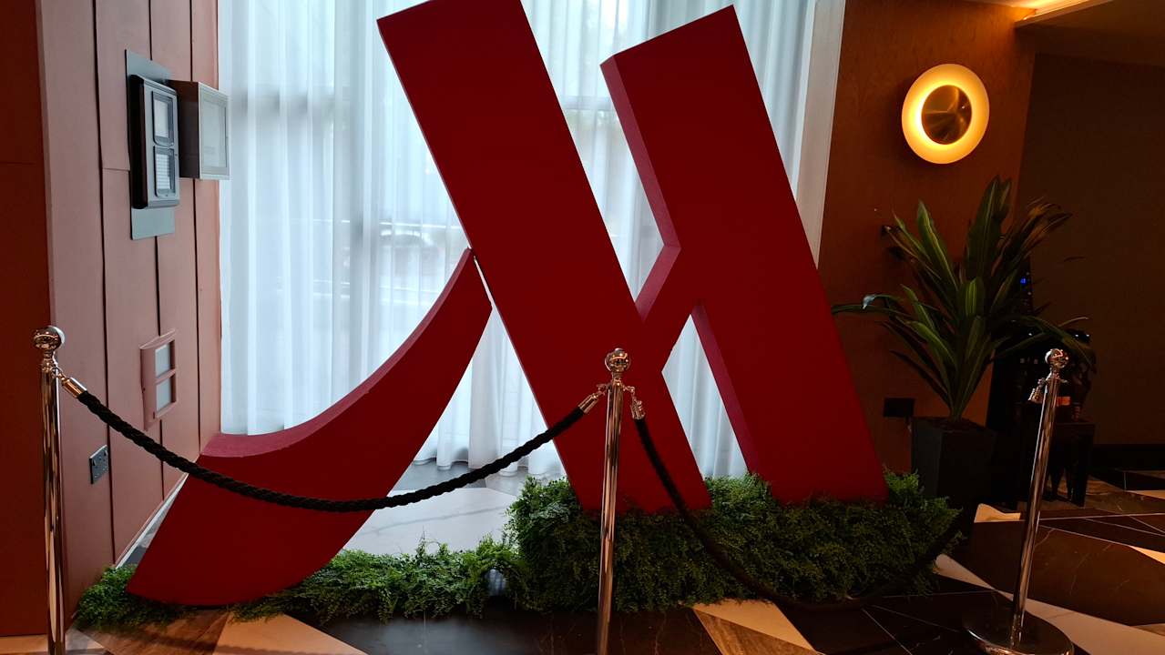 Lobby Manchester Marriott Hotel Piccadilly