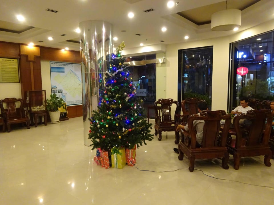 Eingangsbereich mit Sitzecke Hotel Hau Giang