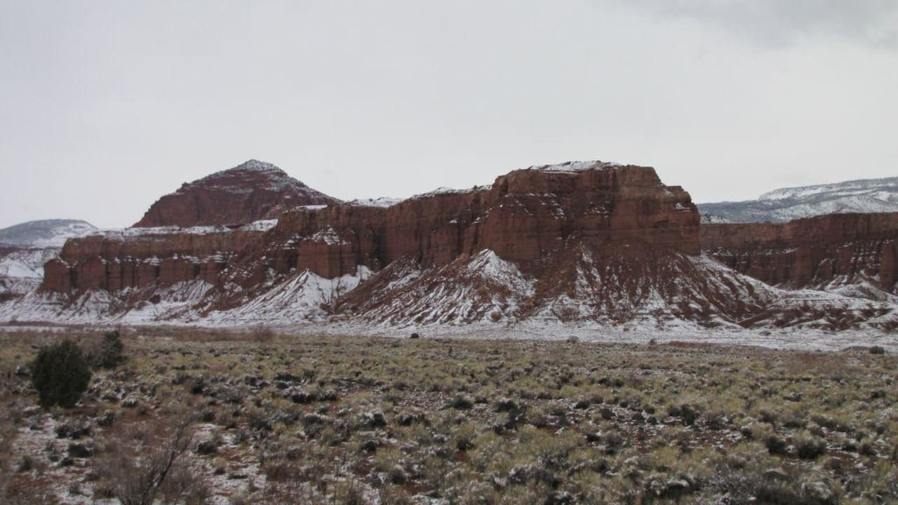 Blick von unserem Balkon Capitol Reef Resort