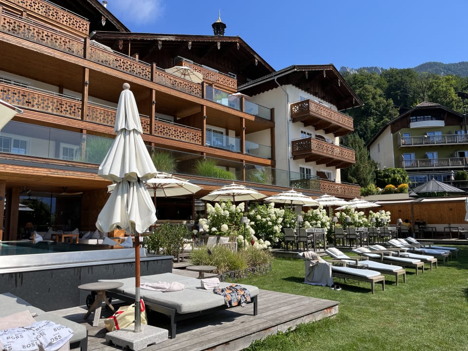 Gartenanlage Hotel Seevilla Wolfgangsee