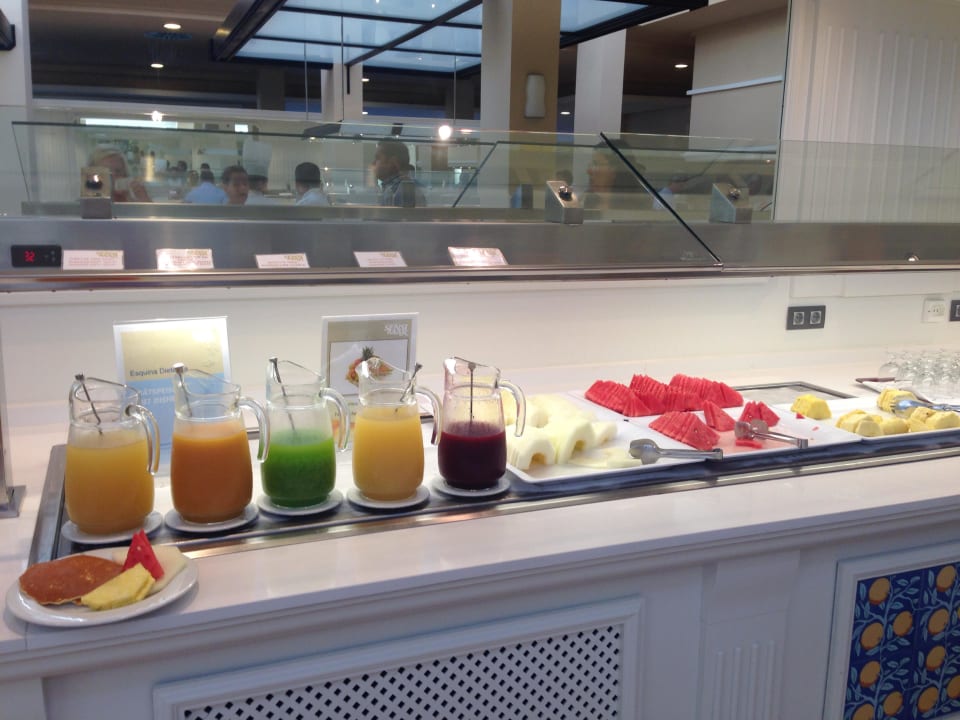 Frische Säfte mit und ohne Zucker Hipotels Playa la Barrosa