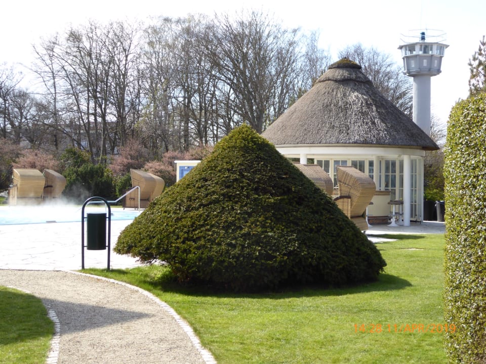 Gartenanlage A-ROSA Ostseehotel Kühlungsborn
