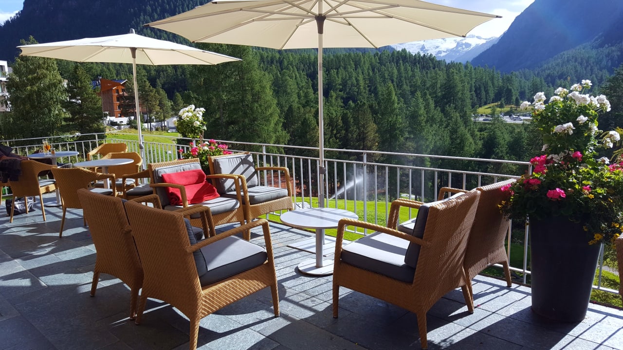 Ausblick Hotel Saratz