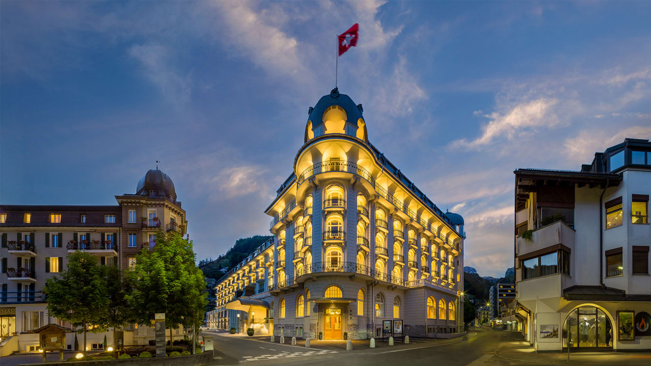 Außenansicht Kempinski Palace Engelberg