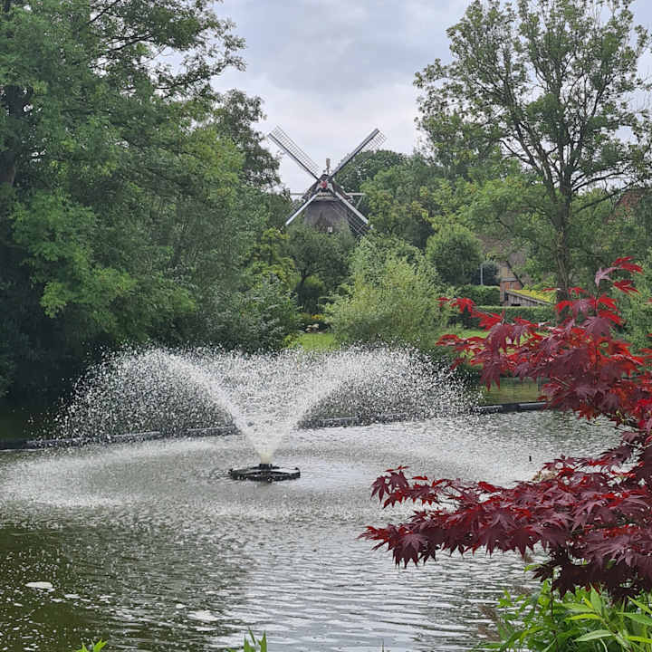 Gartenanlage Romantik Hotel Jagdhaus Eiden am See
