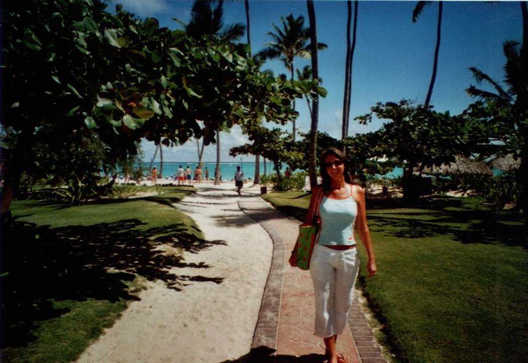 Weg zum Strand Grand Palladium Select Bávaro Resort & Spa