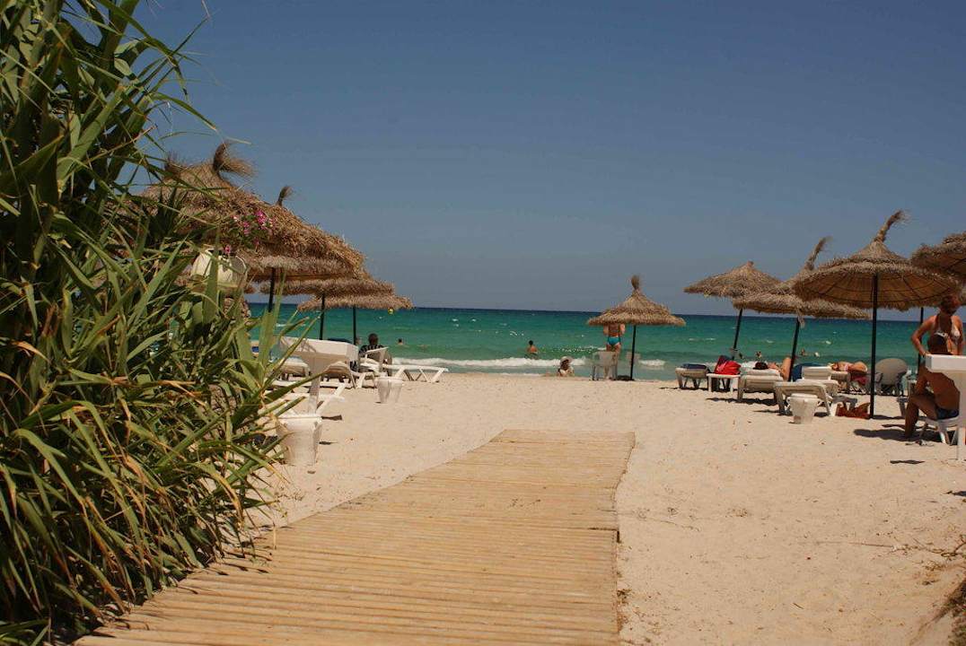 Weg zum Strand Mahdia Beach & Aquapark