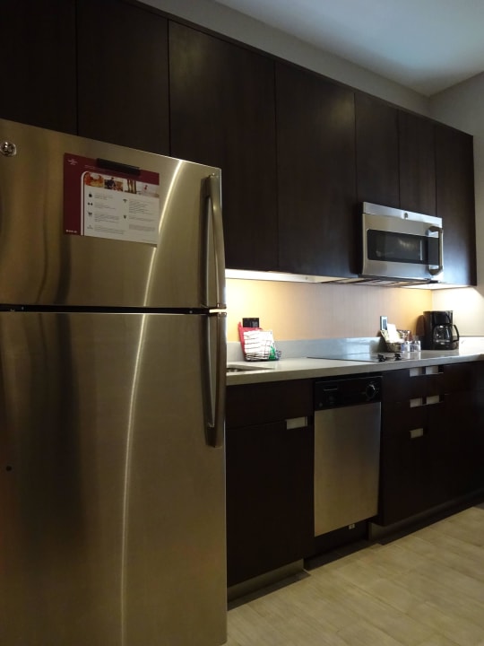 Kitchen  Residence Inn by Marriott New York Manhattan/World Trade Center Area