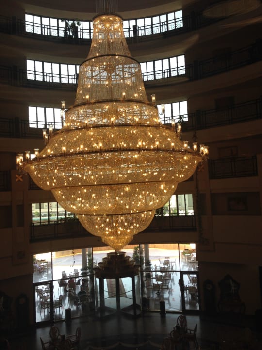 Toller Kronleuchter in der Lobby Hotel Delphin Palace