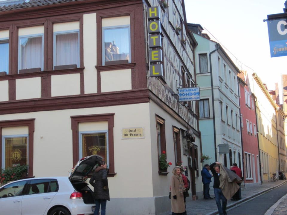 Kurzfristige Lademöglichkeit für das Gepäck Hotel Alt Bamberg