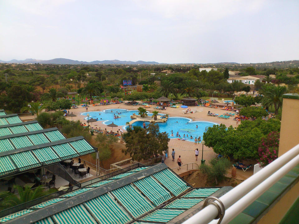 Blick aus unserem Zimmer Hotel Mariant Park