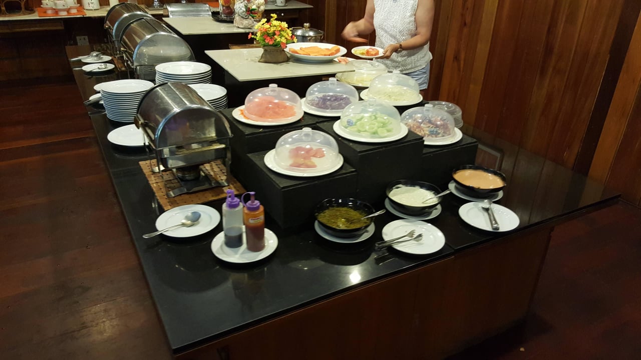 Eintöinges Frühstück, Omlett Station nicht vorhand Baan Krating Phuket Resort