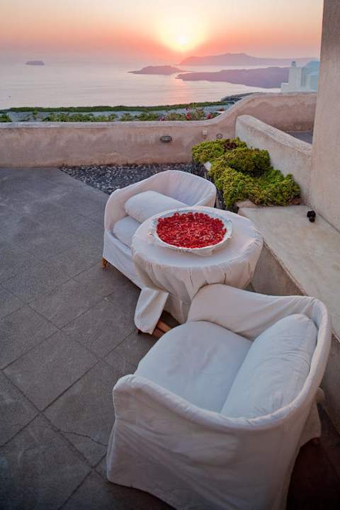 Exterior view Aegagros Caldera Houses