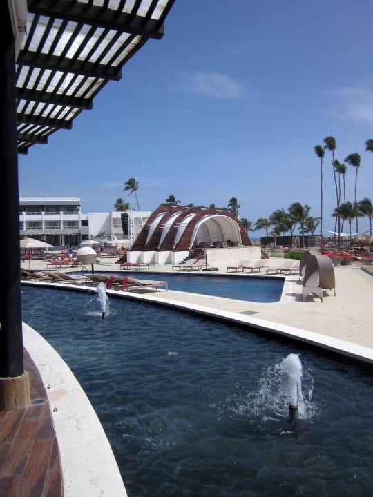 Blick vom Buffet-Restaurant Royalton CHIC Punta Cana