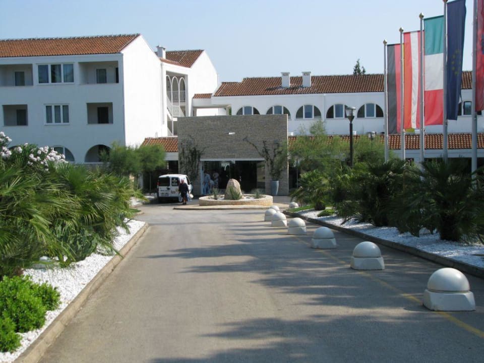 Haupteingang Valamar Tamaris Hotel