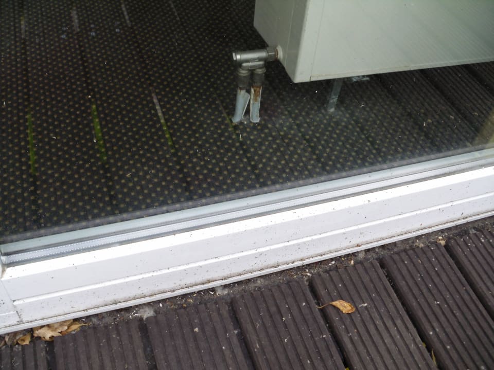 Unsauberer Balkon Seehotel Brandenburg a.d. Havel