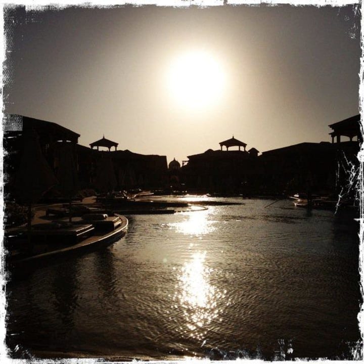 Vom Zimmer auf den Pool Pickalbatros Alf Leila Wa Leila Resort - Neverland Hurghada