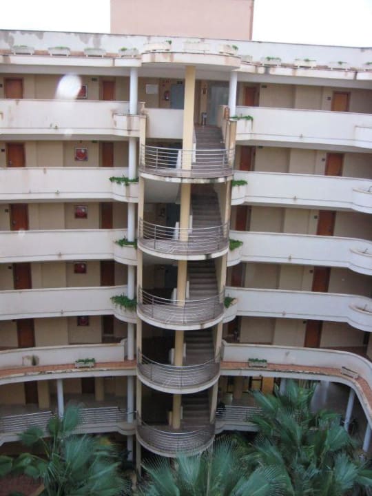 Innenhof Haus 1 allsun App.-Hotel Orient Beach