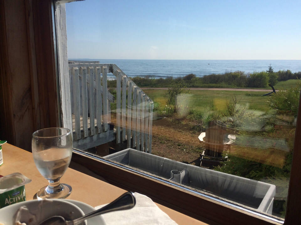 Restaurant view The Markland Coastal Beach Cottages