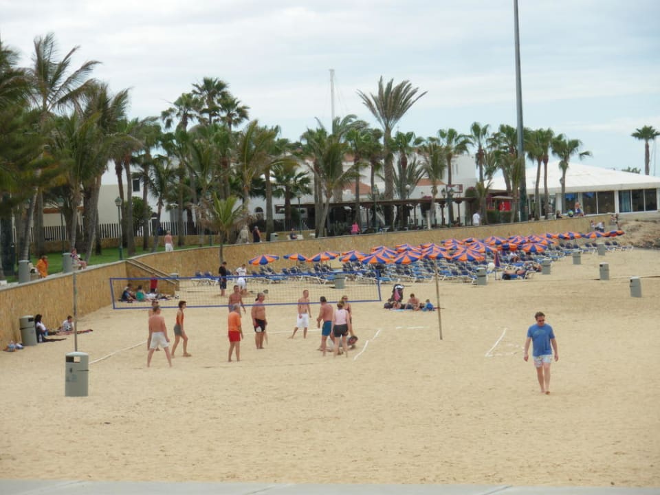 Der Volleyballplatz Barceló Fuerteventura Castillo