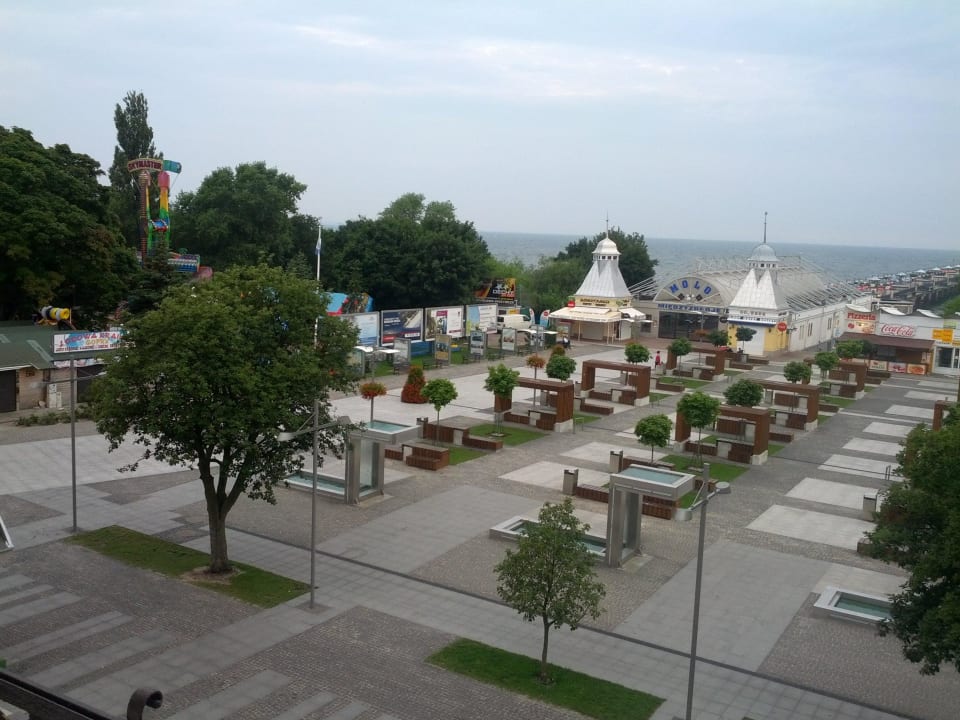 Panorama z balkonu Hotel Aurora Family & SPA