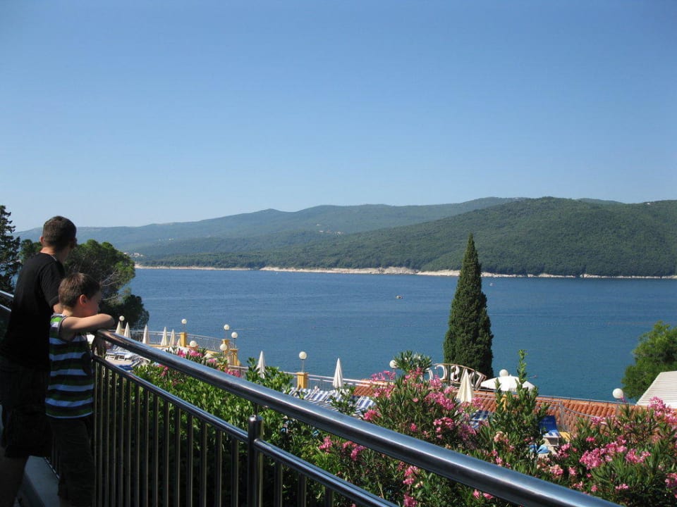 Ausblick Terrasse Valamar Sanfior Hotel & Casa