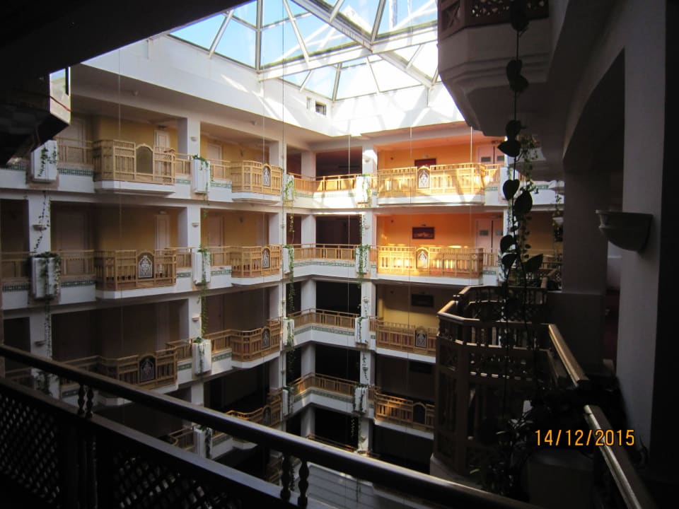 Innenhof vom 4 .Stock Marhaba Royal Salem