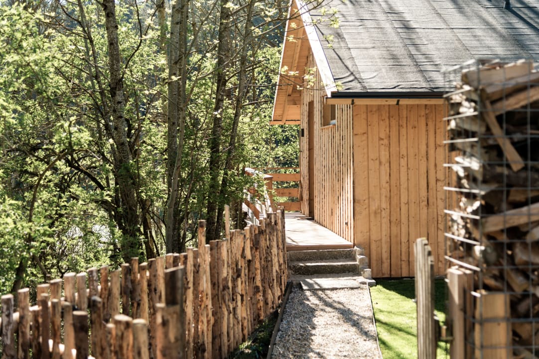 Außenansicht FORSTGUT Luxuschalets