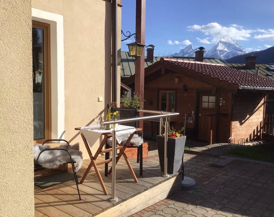 Ausblick Ferienwohnung Lederhose