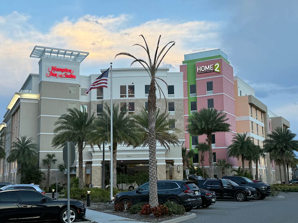 Außenansicht Hotel Hampton Inn Cocoa Beach