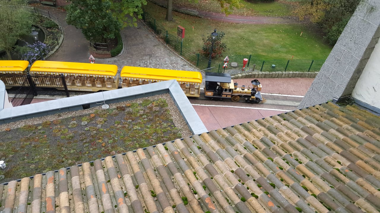 Blick aus unserem Zimmer Heide Park Abenteuerhotel