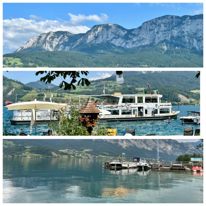 Ausblick Hotel Stadler am Attersee