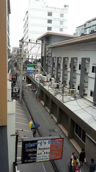 Ausblick Hotel Honey Inn