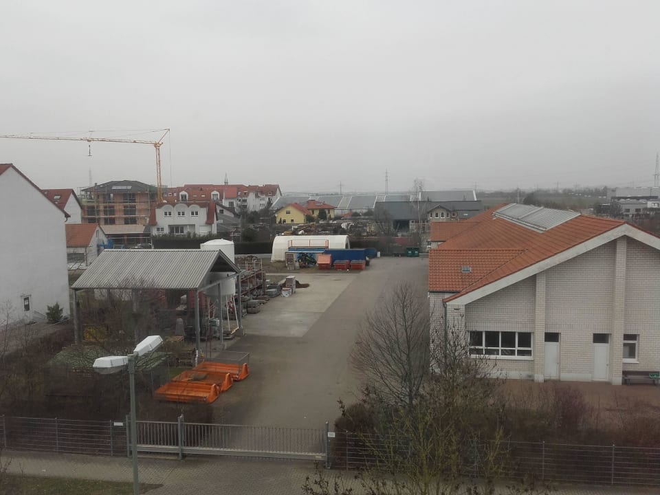 Blick aus dem Zimmerfenster Hotel Residenz Limburgerhof