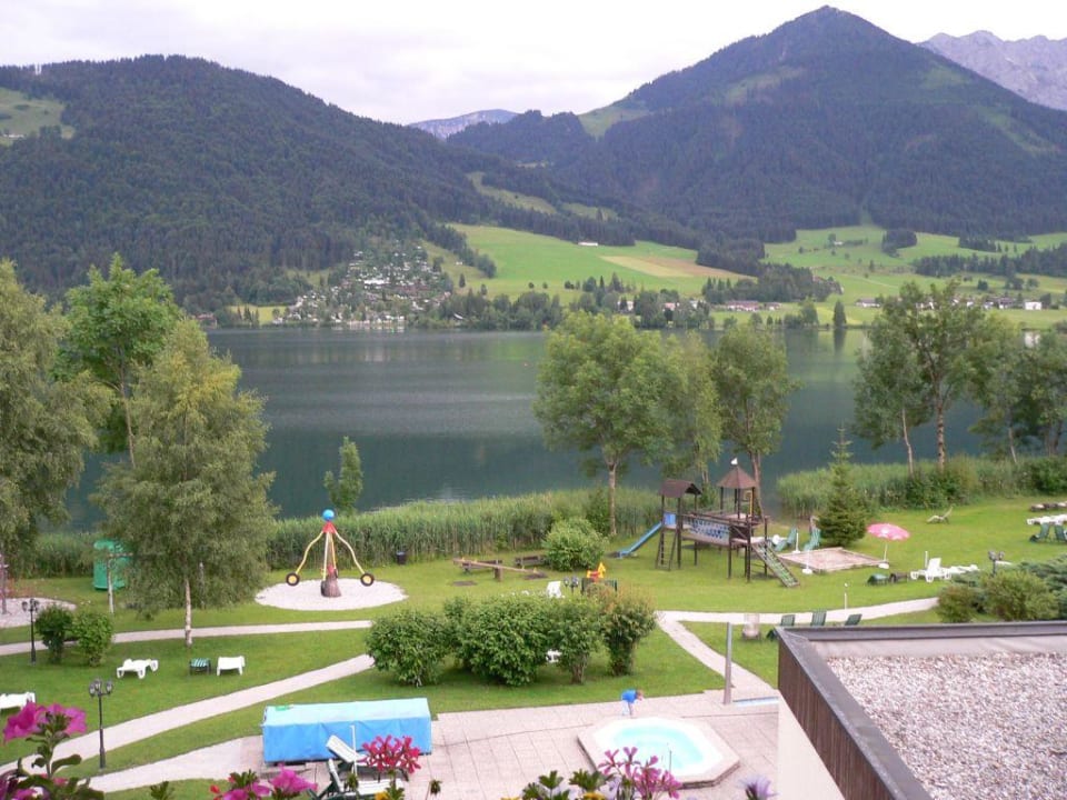 Aussicht Hotel Bellevue am See