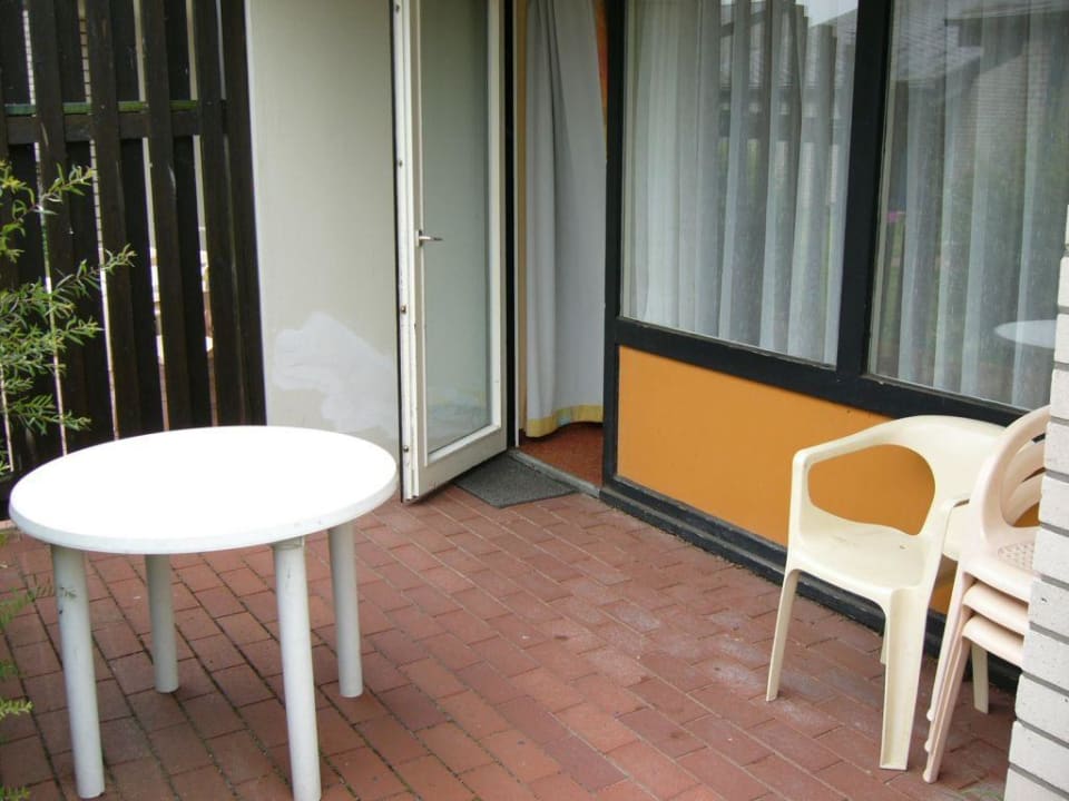 Terrasse Ferienwohnungen Ferienpark Weissenhäuser Strand