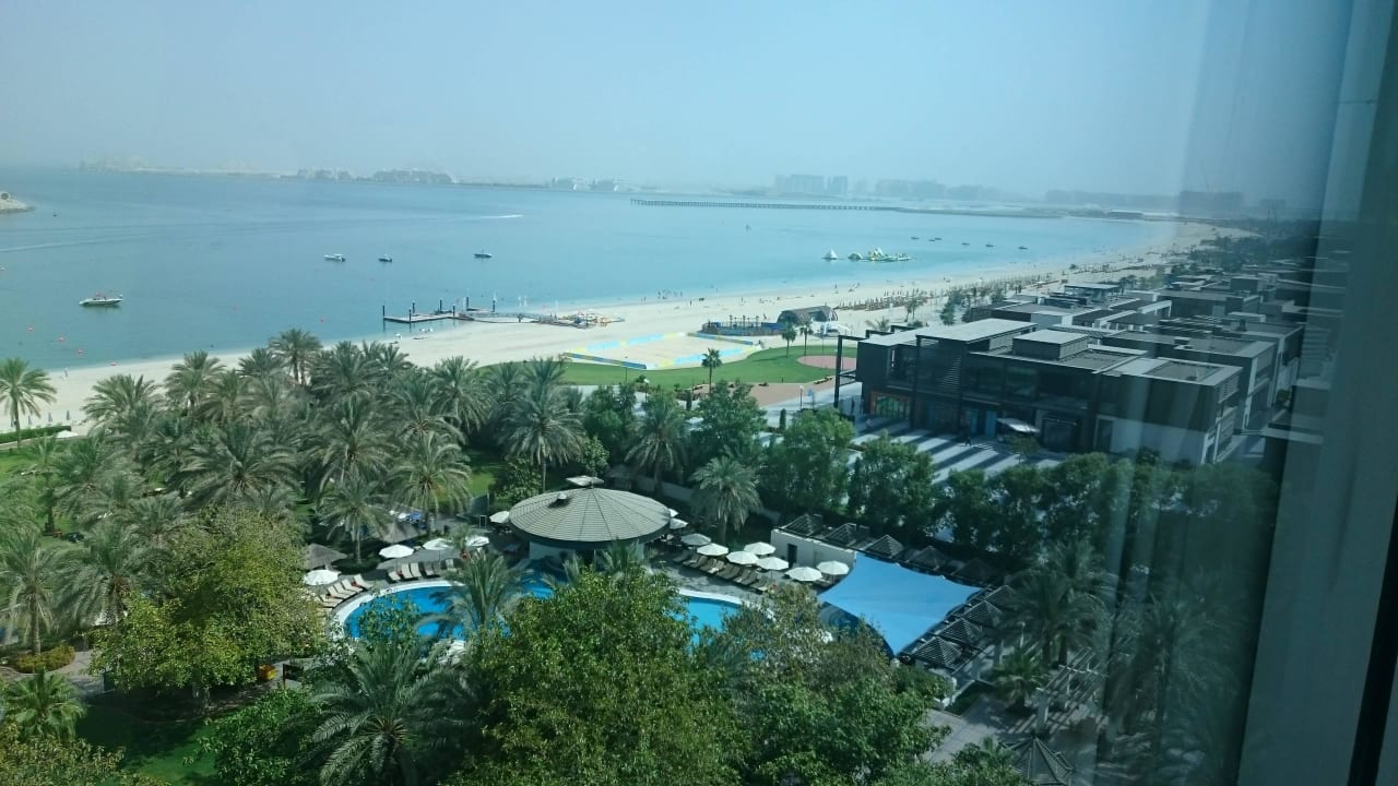 Schöner Ausblick Sheraton Jumeirah Beach Resort
