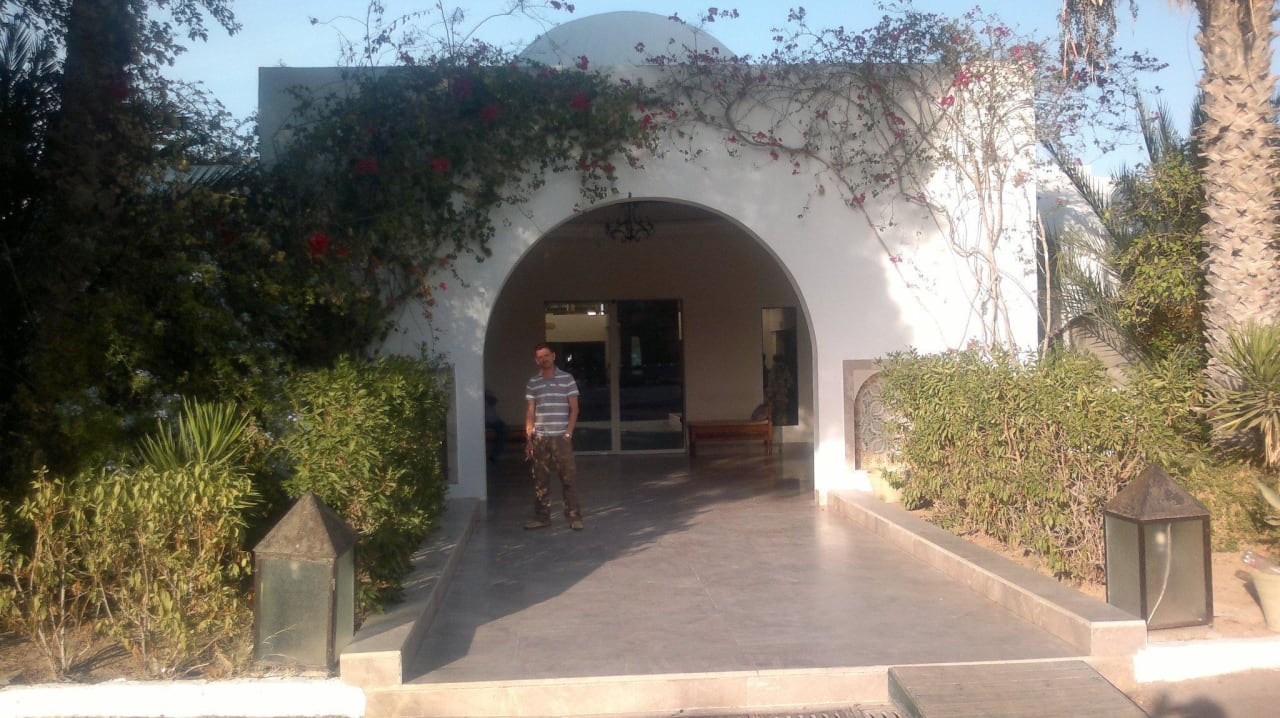 Eingang des Hotels Hotel Sangho Club Zarzis