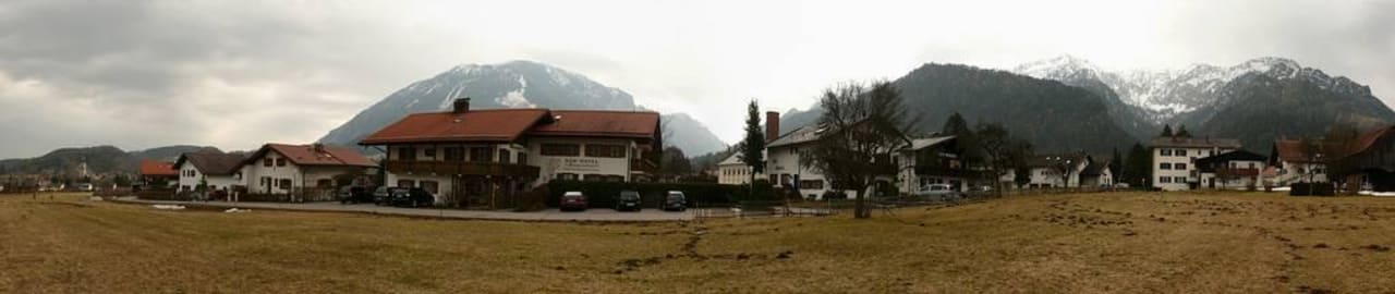 Panorama des Hotels und seiner Umgebung Hotel Rupertus